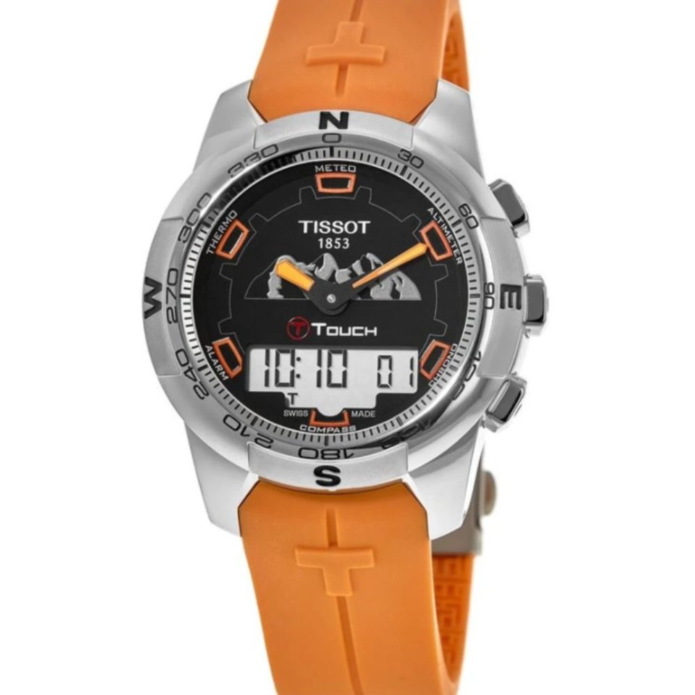 Limited Edition Tissot Jungfraubahn Orange Watch